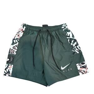 Nike Women's Green Galactic Jade Printed Athletic Sportswear Shorts Size Small